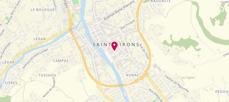 Plan de France services de Saint-Girons, Rue Joseph Sentenac, 09200 Saint-Girons