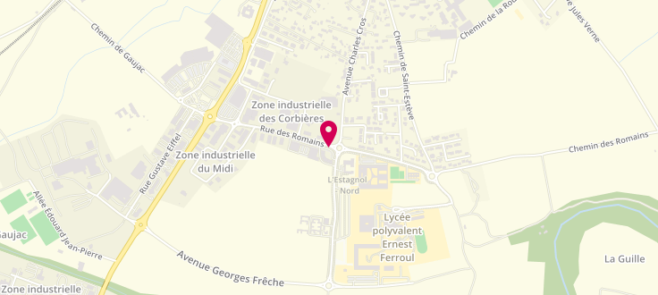 Plan de Permanence CAF de Lézignan-Corbières, 28, rue des Romains, 11200 Lézignan-Corbières