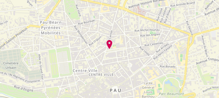 Plan de France Services de Pau - complexe de la République, 8 Rue Carnot, 64000 Pau