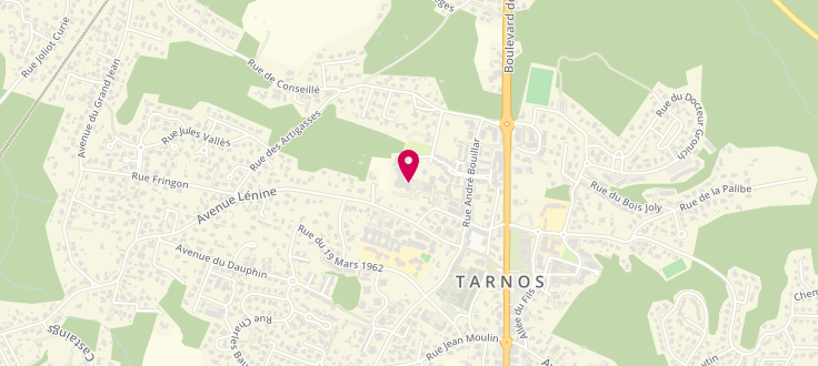 Plan de Permanence CAF de Tarnos, CCAS<br />
13 rue de Tichené, 40220 Tarnos