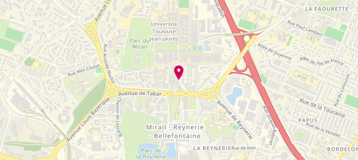 Plan de France services la Poste du Mirail, 3, Rue de L’université du Mirail, 31100 Toulouse