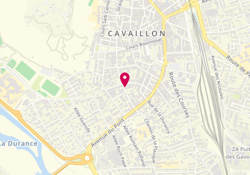 Plan de Point d'accueil CAF de Cavaillon, 261 Avenue Stalingrad, 84049 Cavaillon