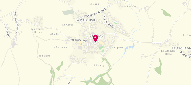 Plan de France services Pays Ségali - Antenne de Ceignac, 425 Avenue de la Basilique - Ceignac, 12450 Calmont