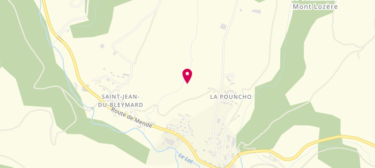 Plan de France services Bleymard, Route du Mont Lozère - le Bleymard, 48190 Mont Lozère et Goulet