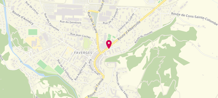 Plan de France Services Faverges-Seythenex, 32 Route d'albertville, 74210 Faverges-Seythenex