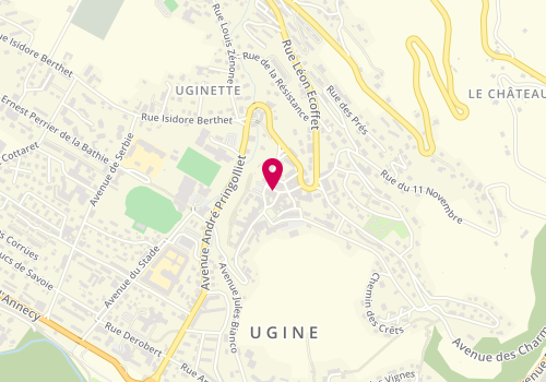 Plan de France services d'Ugine, Place de l'Hôtel de Ville, 73400 Ugine