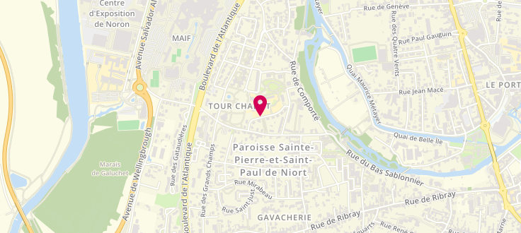 Plan de France services de Niort Clou-Bouchet, 21 Rue Max Linder, 79000 Niort