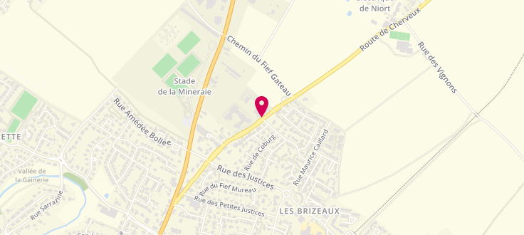 Plan de Caisse d'Allocations Familiales de Niort, 51 route de Cherveux, 79000 Niort