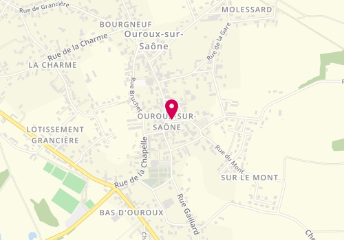 Plan de France services Cuisery - Terres de Bresse - Antenne d'Ouroux-sur-Saône, Place de l'Eglise, 71370 Ouroux-sur-Saône