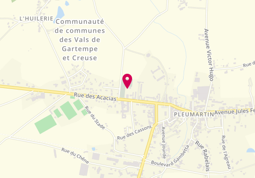 Plan de France services de Pleumartin, 32 Rue des Acacias, 86100 Pleumartin
