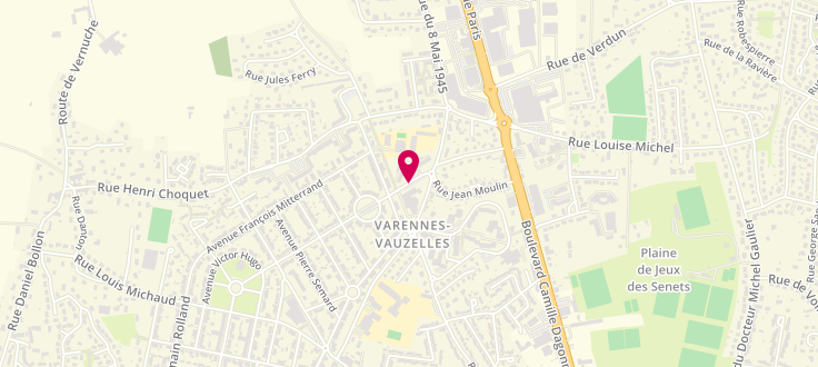 Plan de France services de Varennes Vauzelles, 54 Avenue Louis Fouchère, 58640 Varennes-Vauzelles