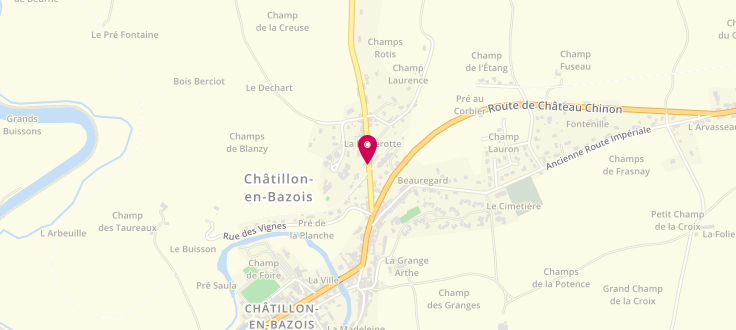 Plan de France services de Châtillon-en-Bazois, 1 Bis Rue de la Picherotte, 58110 Châtillon-en-Bazois