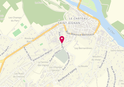 Plan de France Services de Saint-Aignan, 3 Rue Victor Hugo, 41110 Saint-Aignan