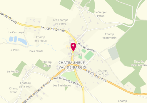 Plan de France services de Chateauneuf-Val-de-Bargis, 14 Grande Rue, 58350 Châteauneuf-Val-de-Bargis