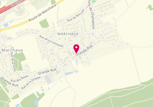 Plan de France services de Marchaux-Chaudefontaine, 31 Grande Rue, 25640 Marchaux-Chaudefontaine