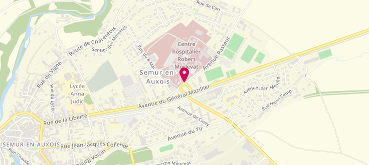 Plan de France Services de Semur-en-Auxois, 1 Avenue Pasteur, 21140 Semur-en-Auxois