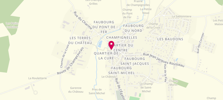 Plan de France services de Champignelles, 5 Rue Arsène Duguyot, 89350 Champignelles