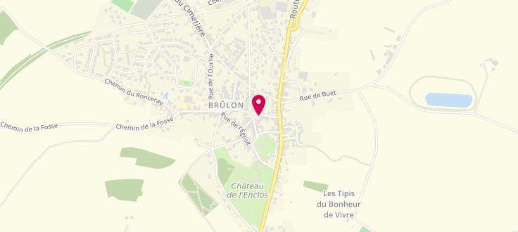 Plan de France Services de Brûlon, 1, Place Albert Liébault, 72350 Brûlon