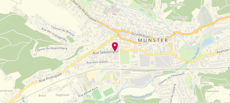 Plan de France Services de Munster, 9 Rue Sébastopol, 68140 Munster