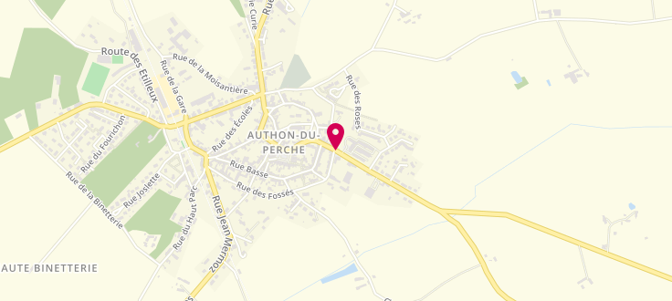 Plan de France Services d'Authon-du-Perche, 1 Place de la Mairie, 28330 Authon-du-Perche
