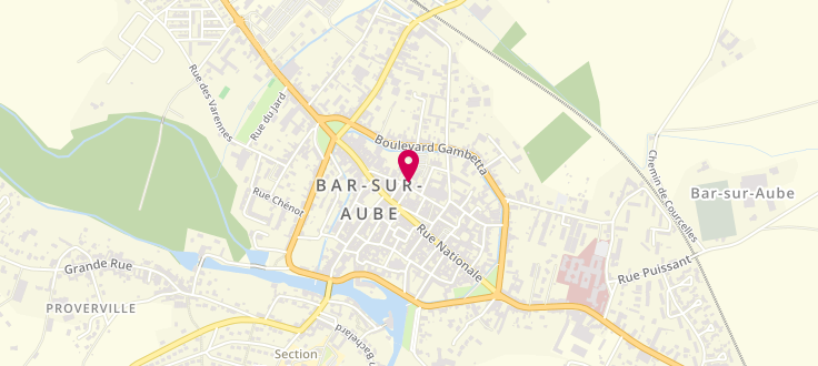 Plan de Permanence Caf de Bar-sur-Aube, 8 Rue Saint Pierre, 10200 Bar-sur-Aube