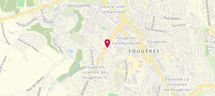 Plan de France Services de Fougères, 9 Avenue François Mitterrand, 35300 Fougères