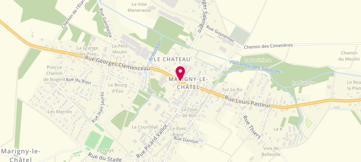 Plan de France Services de Marigny-le-Châtel, 4 Bis Rue Georges Clémenceau, 10350 Marigny-le-Châtel