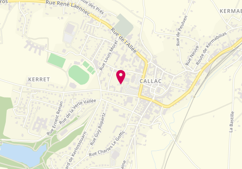 Plan de France services de Callac, Place Jean Auffret, 22160 Callac