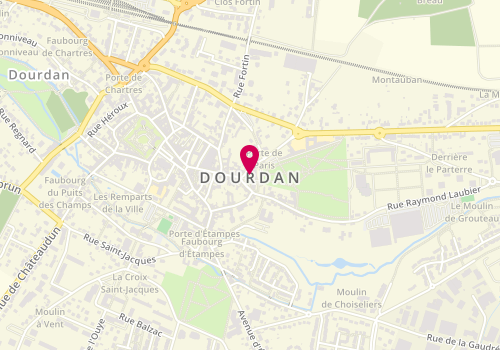 Plan de France Services de Dourdan, Square Great Dunmow, 91410 Dourdan