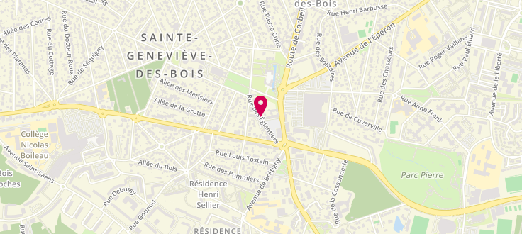 Plan de France services de Sainte-Geneviève-des-Bois, 8 Rue des Églantiers, 91700 Sainte-Geneviève-des-Bois