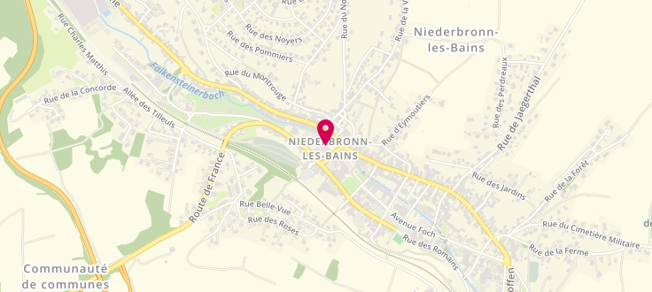 Plan de France services du Pays de Niederbronn-les-Bains, 5 Place du Bureau Central, 67110 Niederbronn-les-Bains