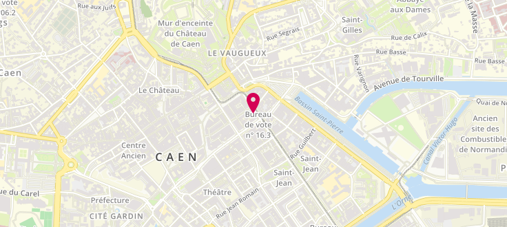 Plan de Caisse d'Allocations Familiales de prestations - Caen - Centre, 8, avenue du 6-Juin, 14023 Caen