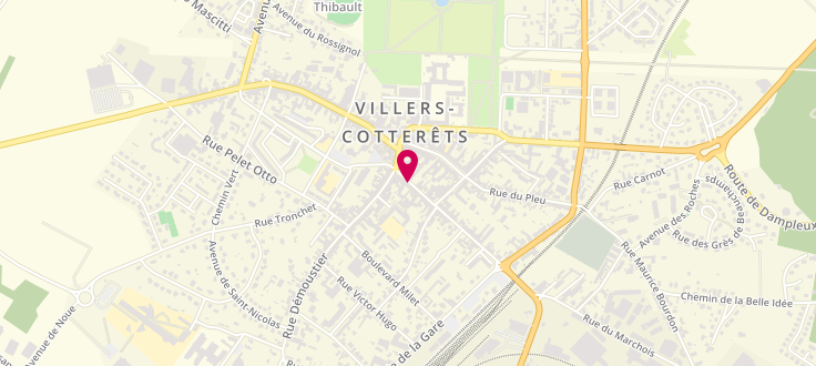 Plan de France services de Villers-Cotterêts, 8 Rue Alexandre Dumas, 02600 Villers-Cotterêts