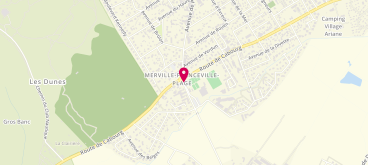 Plan de France services de Merville Franceville, 1 Avenue Alexandre de Lavergne, 14810 Merville-Franceville-Plage