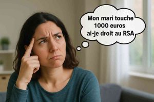 mon mari touche 1000 euros ai je droit au rsa