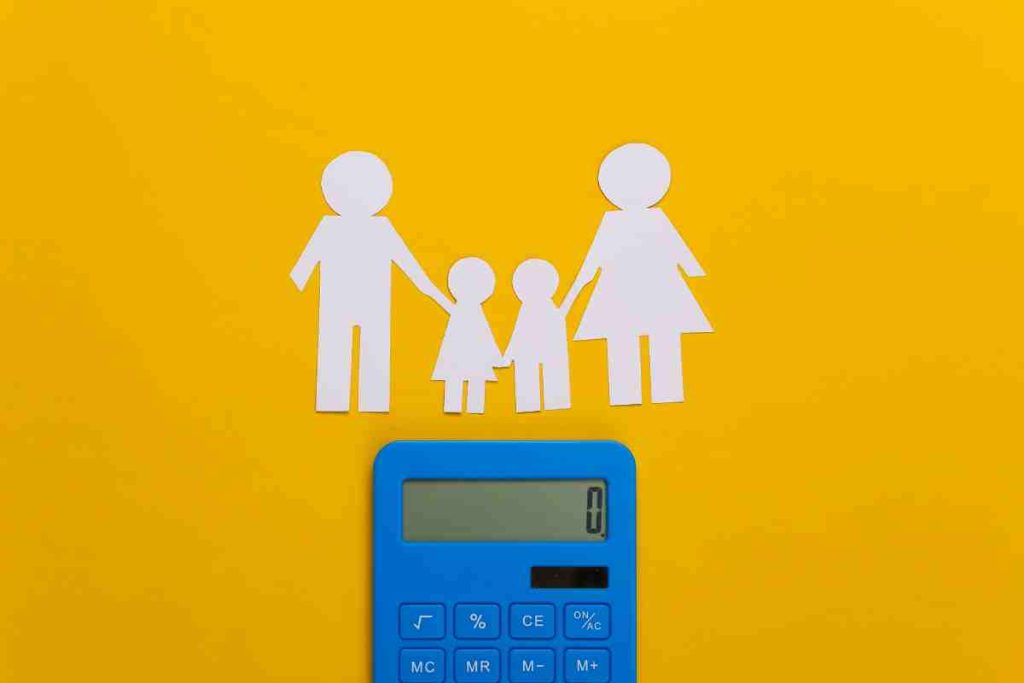 calcul du montant final du RSA vers&eacute; pour un couple avec 2 enfants 