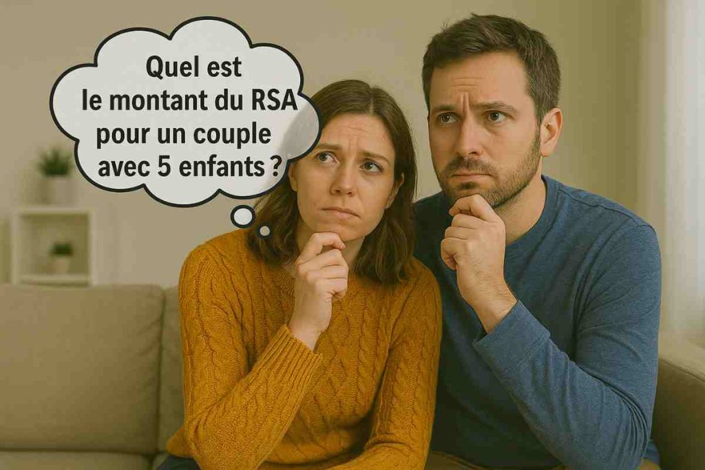 rsa couple avec 5 enfants