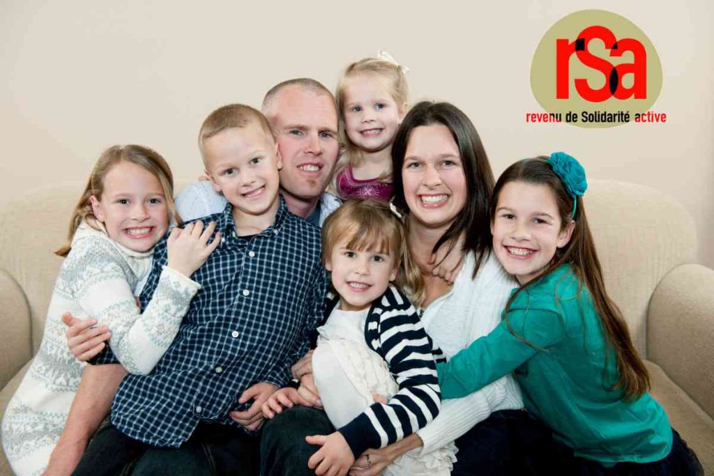  montant du RSA pour un couple avec 5 enfants