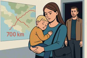 une mère veut partir à 700 km du père (1)