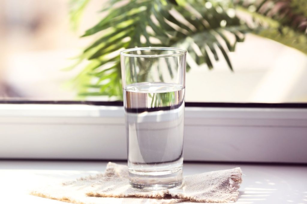 verre d’eau