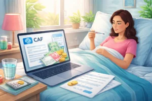 RSA et arrêt maladie