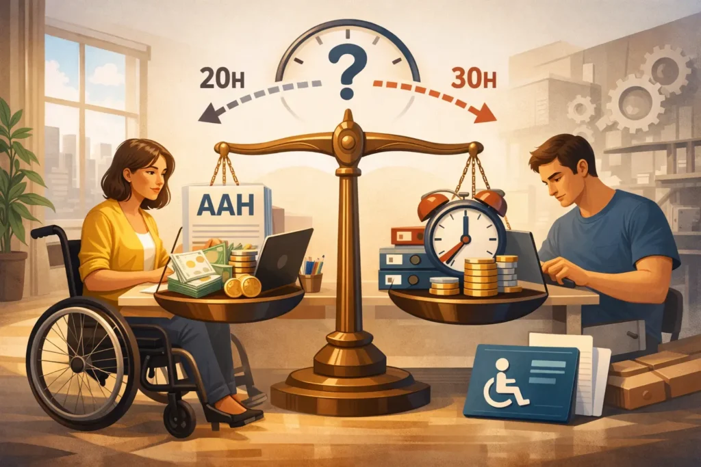 Existe t il une limite d’heures de travail autorisée avec l’AAH