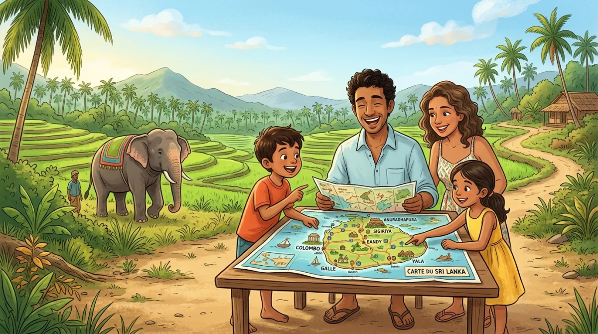 voyage en famille au sri lanka