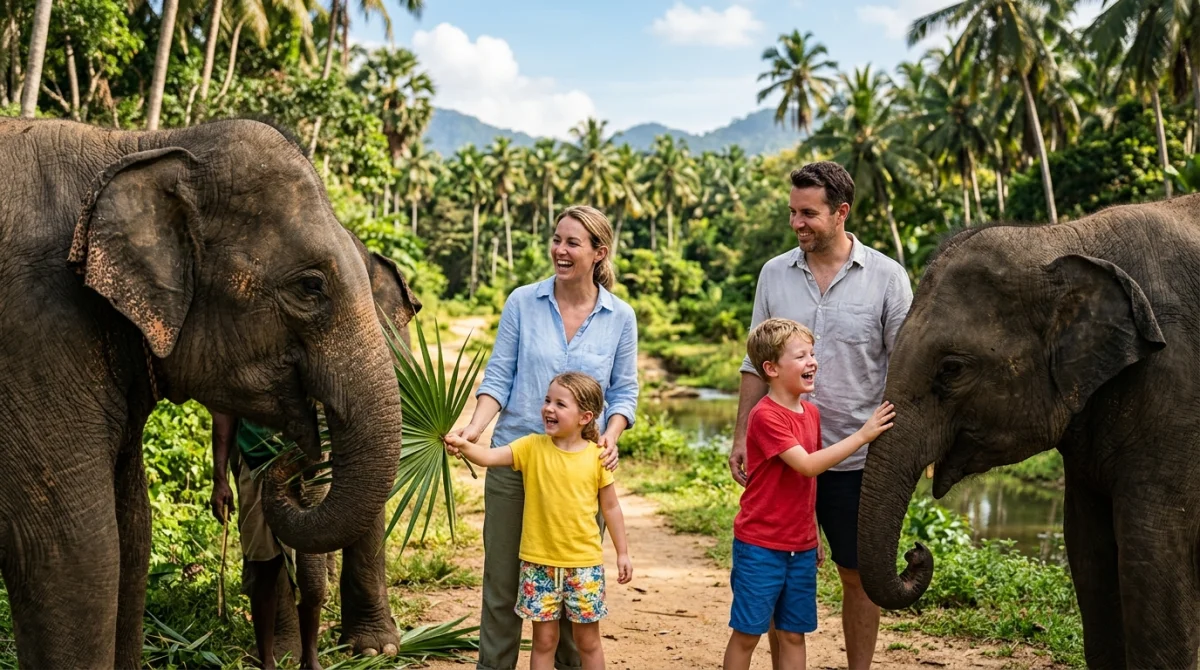 voyage en famille au sri lanka