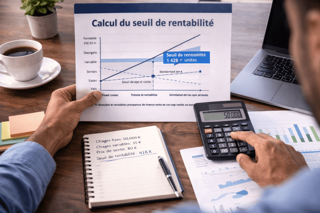 Comment calculer son seuil de rentabilité avec la calculette b2btoday00