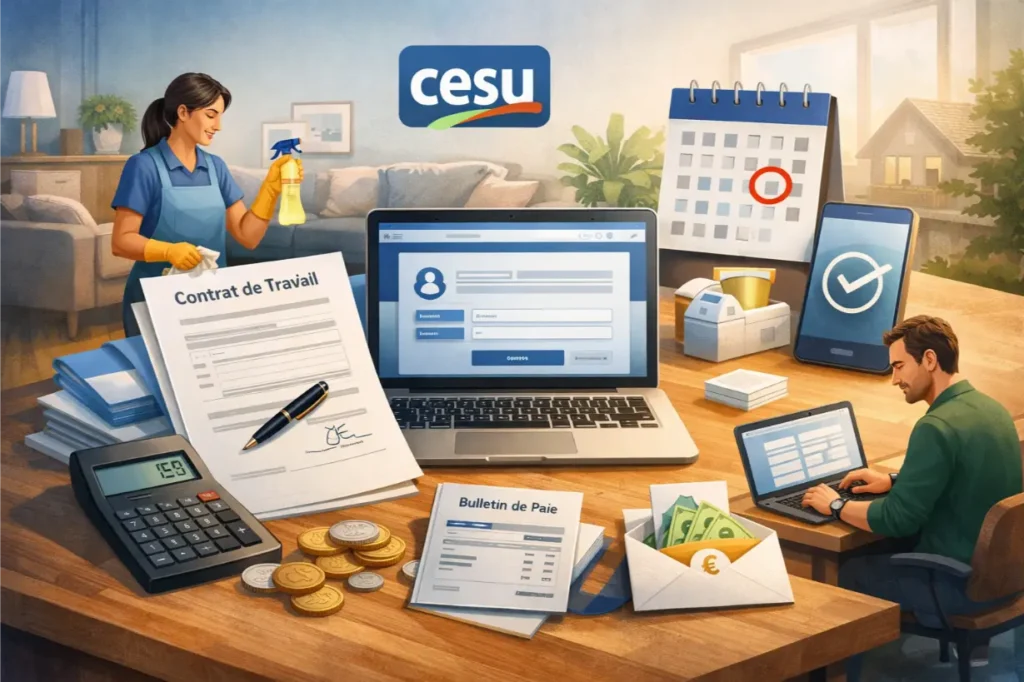Quelles sont les étapes pour déclarer un salarié à domicile en CESU