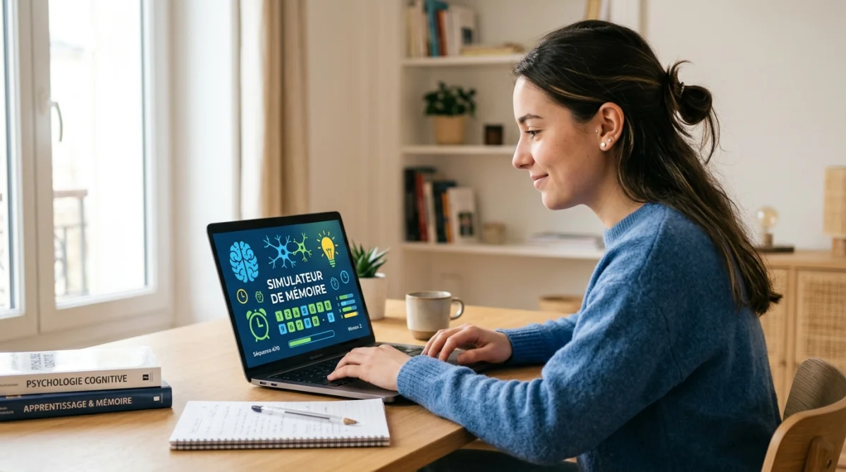 Comprendre le simulateur de mémoire apprendre vite et bien