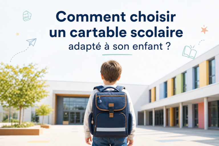 Choisir un cartable scolaire ergonomique pour enfant